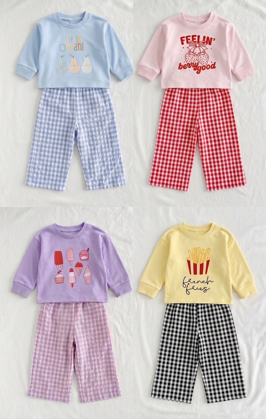 Gingham Pants