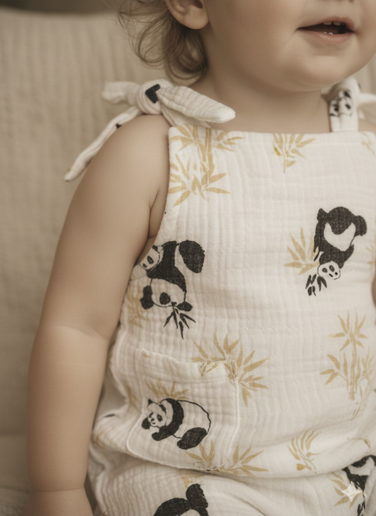 Panda Romper