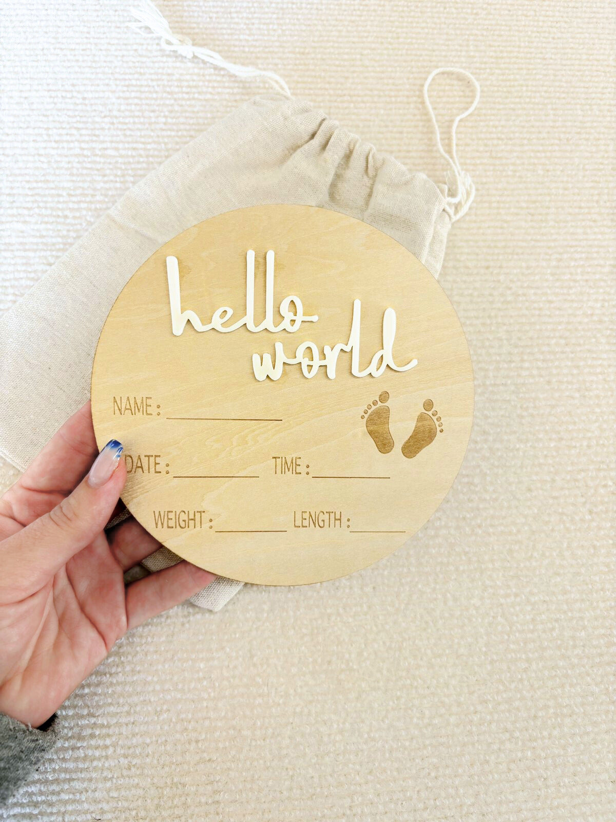 Hello World Sign